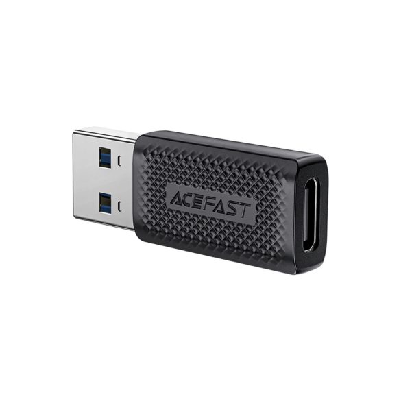 Acefast J2 USB-A - Type-C adapter 5Gb/s - fekete