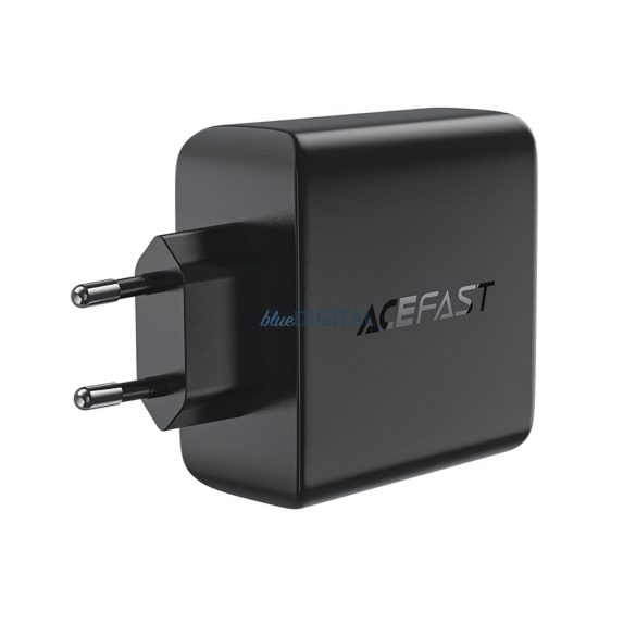 Acefast A94 hálózati töltő 1xUSB-A és 3xUSB-C csatlakozással GaN2 PD 100W - fekete