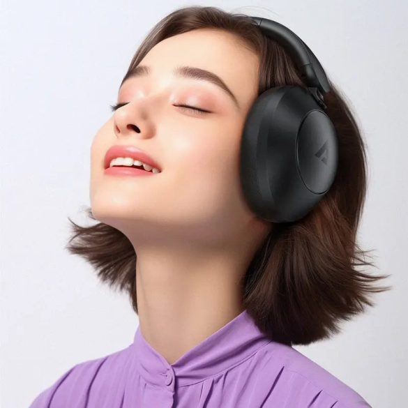 Acefast H3 Bluetooth vezeték nélküli fejhallgató ANC - fekete