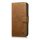 iCarer Oil Wax Wallet Case 2in1 iPhone 14 Pro Flip bőr tok Anti-RFID barna (WMI14220722-TN)