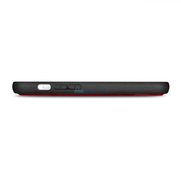iCarer tárca tok 2in1 iPhone 14 Plus Flip bőr tok Anti-RFID piros (WMI14220727-RD)