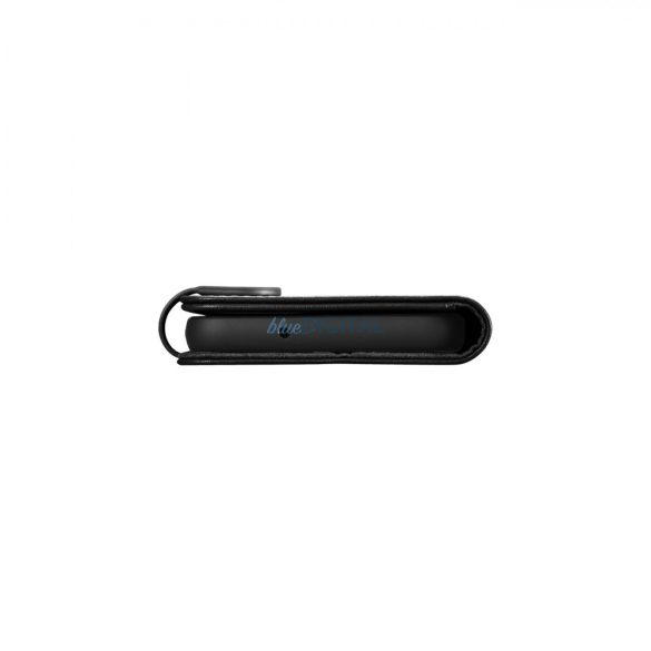 iCarer Wallet Case Samsung Galaxy S23+ bőr tok pénztárcával fekete