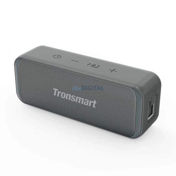 Tronsmart T2 Mini 2023 10W vezeték nélküli Bluetooth hangszóró - fekete színben