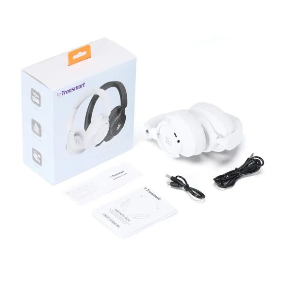 Tronsmart Q20 Sounfii Bluetooth 5.3 vezeték nélküli fejhallgató ANC - fehér