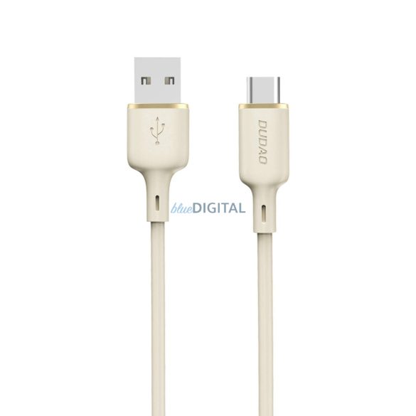 Dudao L7SC USB-A - Type-C kábel 5A 1m - bézs