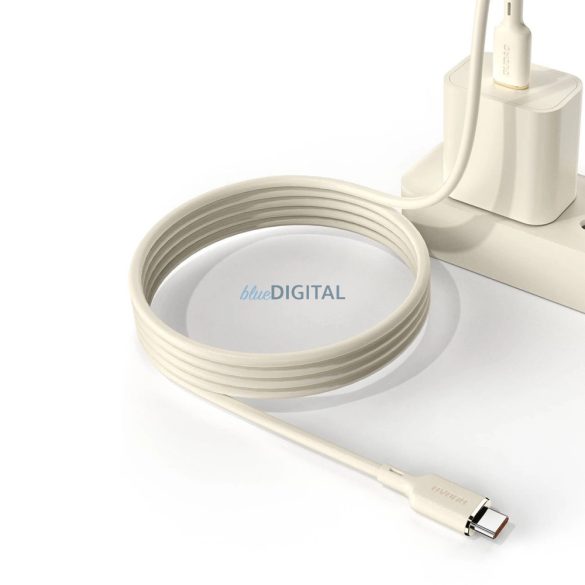 Dudao L7SC USB-A - Type-C kábel 5A 1m - bézs