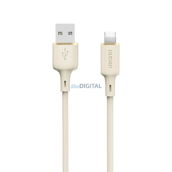 Dudao L7SL USB-A - Lightning kábel 5A 1m - bézs