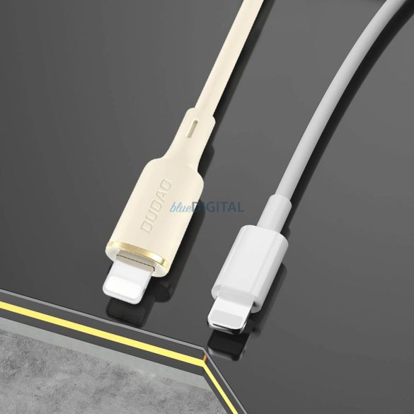 Dudao L7SL USB-A - Lightning kábel 5A 1m - bézs