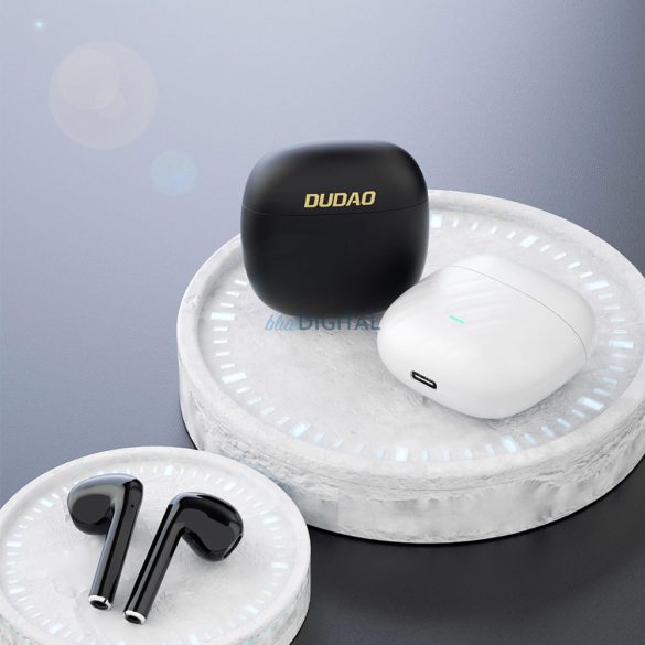 Dudao U14+ vezeték nélküli TWS Bluetooth 5.3 fülhallgató - fekete