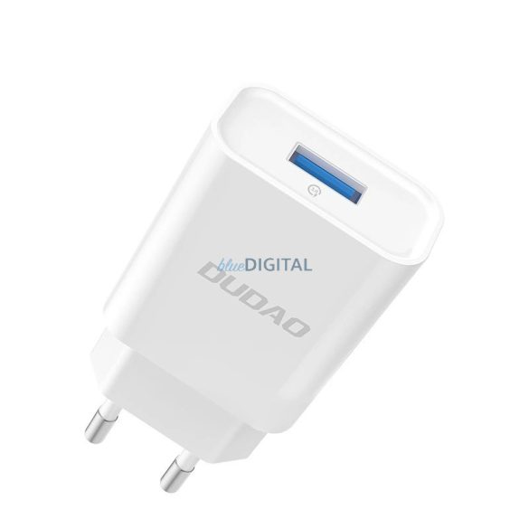 Dudao A4EU hálózati töltő 1xUSB-A csatlakozással 2.1A - fehér