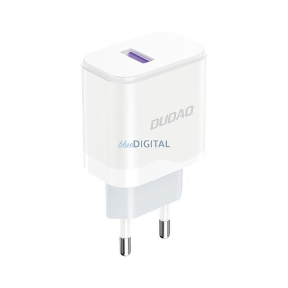 Dudao A20EU hálózati töltő 1xUSB-A csatlakozással 18W - fehér