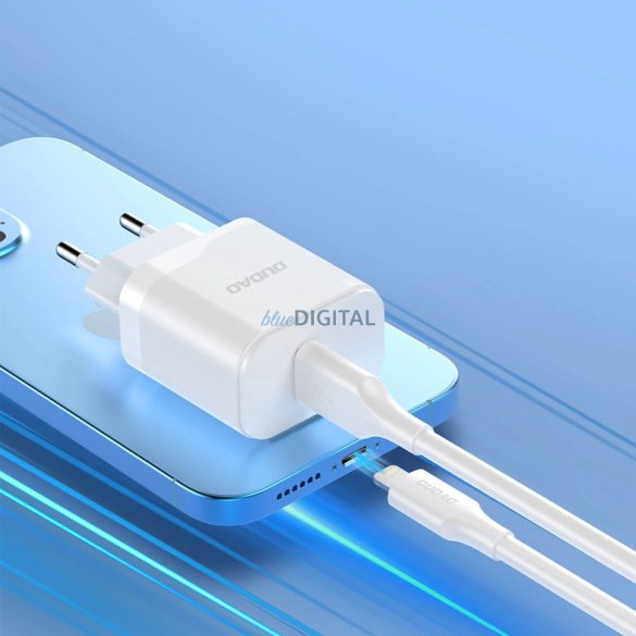 Dudao A20EU hálózati töltő 1xUSB-A csatlakozással 18W - fehér