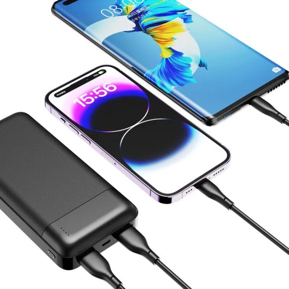 Dudao K18-1W powerbank 10000mAh - fekete