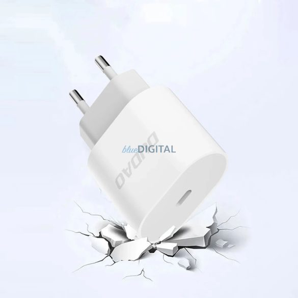 Dudao A14EU hálózati töltő 1xUSB-C csatlakozással PD 20W - fehér