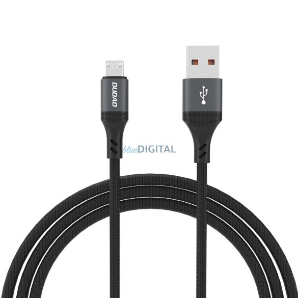 Dudao L3SM USB-A - micro USB kábel 3A 1.2m - fekete