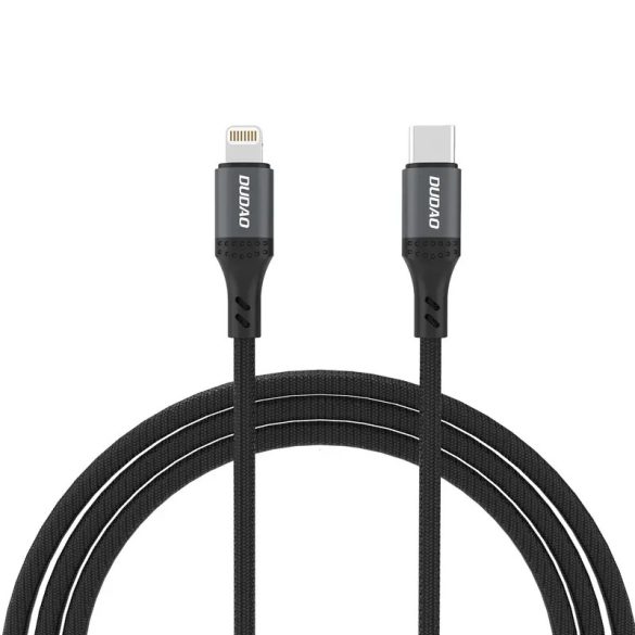 Dudao L3CL Type-C - Lightning kábel 30W 1.2m - fekete