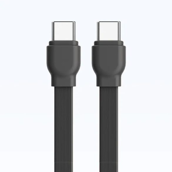Dudao K22+ powerbank + Type-C - Type-C kábellel 10000mAh 22.5W - szürke