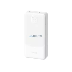 Powerbank Dudao K10 10000mAh 2.4A 2 x USB-A - fehér