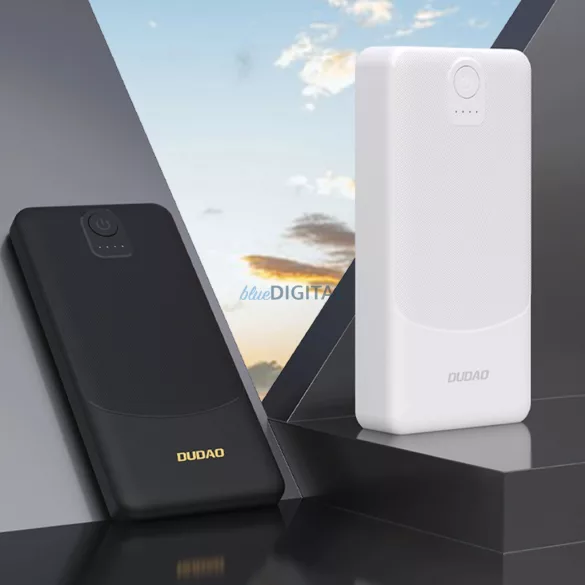 Powerbank Dudao K10 10000mAh 2.4A 2 x USB-A - fekete