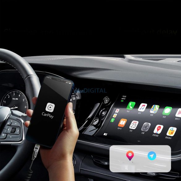 Dudao L20 Pro 4 1-ben USB-A / USB-C - Lightning / USB-C kábel - Fekete