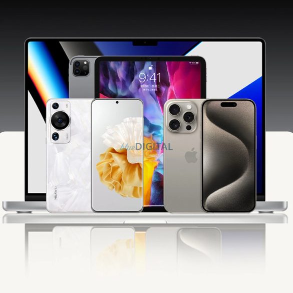 Dudao L20 Pro 4 1-ben USB-A / USB-C - Lightning / USB-C kábel - Fekete