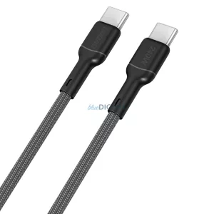 Dudao L9C Max 240W PD USB-C - USB-C 2m kábel - Fekete