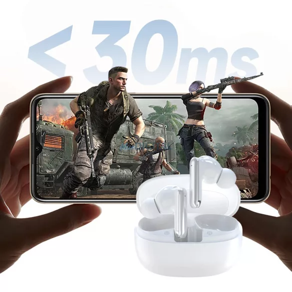 Dudao U21 TWS Bluetooth vezeték nélküli fejhallgató - fehér
