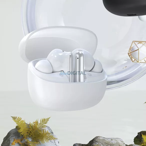 Dudao U21 TWS Bluetooth vezeték nélküli fejhallgató - fehér