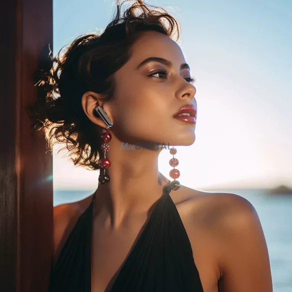 Dudao U21 TWS Bluetooth vezeték nélküli fejhallgató - Fekete