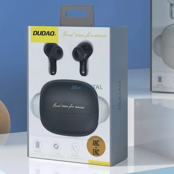 Dudao U21 TWS Bluetooth vezeték nélküli fejhallgató - Fekete