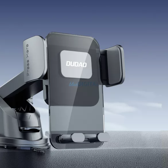 Dudao F8Max+ autós tartó műszerfalra vagy szélvédőre - fekete színben