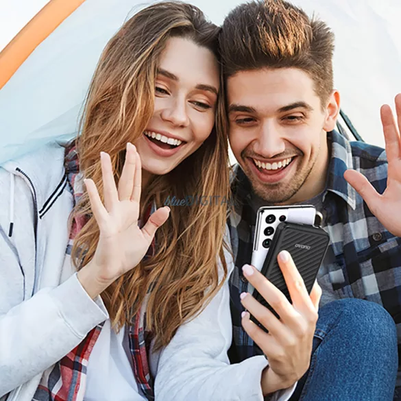 Dudao K11 Pro 20000mAh Powerbank beépített kábelekkel - Fekete
