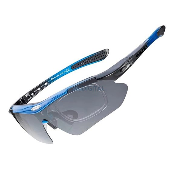 Rockbros 10134PL polarizáló kerékpáros szemüveg - kék