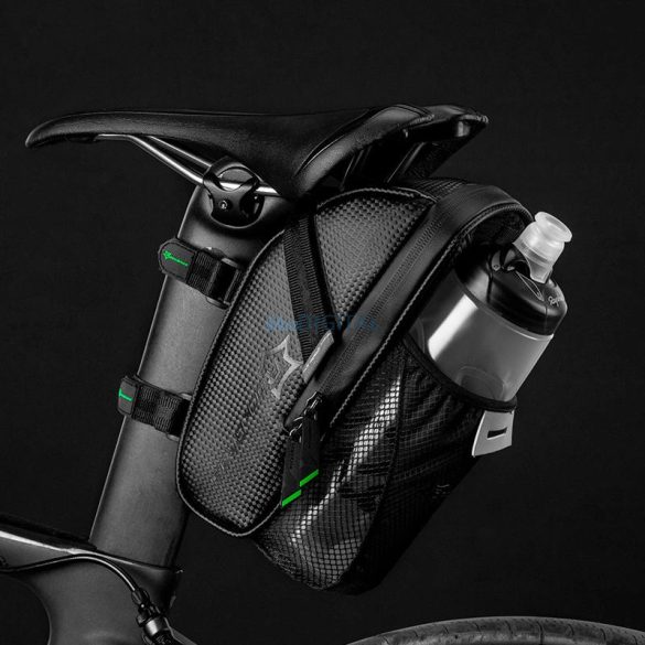 Rockbros C7-1 vízálló kerékpártáska nyeregbe szerelhető 1,5l - fekete
