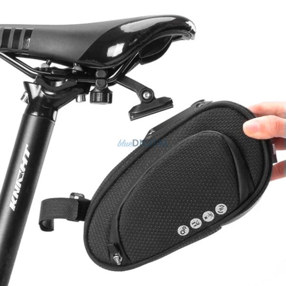 Rockbros C40 kerékpáros táska a nyereg alatt - fekete