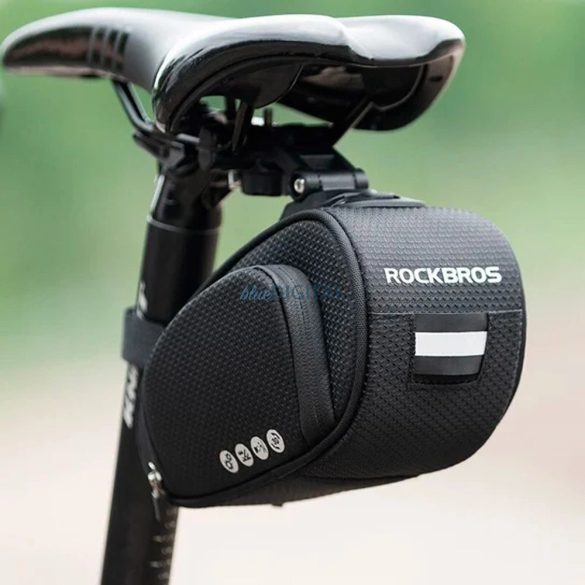 Rockbros C40 kerékpáros táska a nyereg alatt - fekete