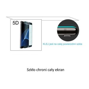 IPhone 6 6S PLUS - edzett üveg üvegfólia 0.3mm 5D Fekete
