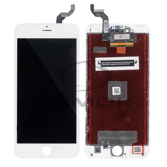 LCD + Érintőpanel Teljes Iphone 6s Plusz Fehér [Auo Ic] A1634 A1687