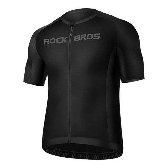 Rockbros 15120002007 rövid ujjú kerékpáros mez XXXXL - fekete