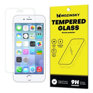 Wozinsky edzett üveg 9H Képernyővédő fólia iPhone 8/7 / 6S / 6 (csomagolás - boríték) kijelzőfólia üvegfólia tempered glass