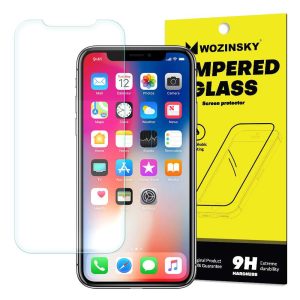 Wozinsky edzett üveg 9H Képernyővédő fólia iPhone XS / X (csomagolás - boríték) kijelzőfólia üvegfólia tempered glass