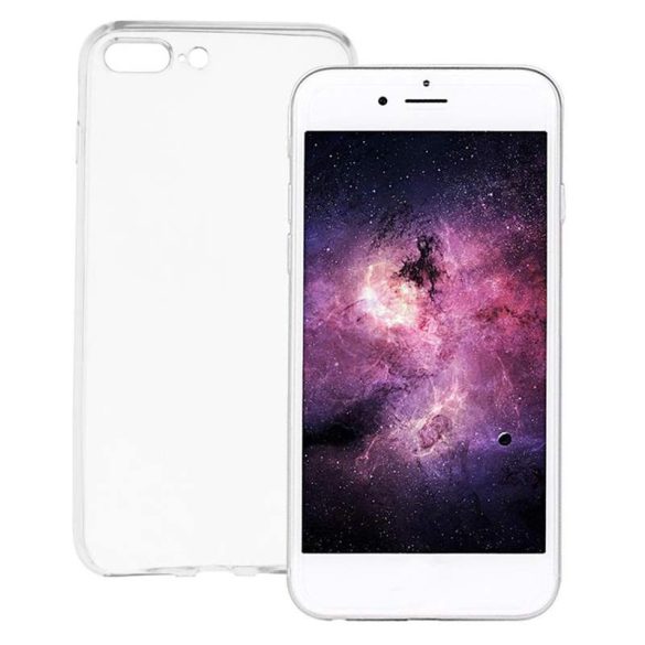 Átlátszó 0.5mm Case Gel TPU Cover iPhone 8/7 átlátszó telefon tok telefontok