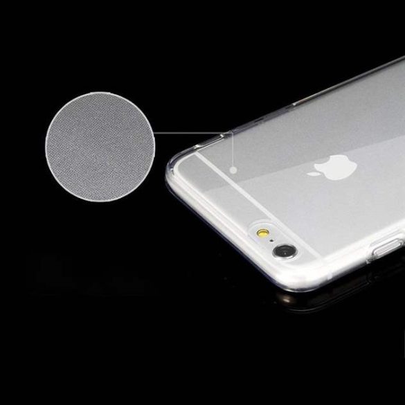 Átlátszó 0.5mm Case Gel TPU Cover iPhone 8/7 átlátszó telefon tok telefontok