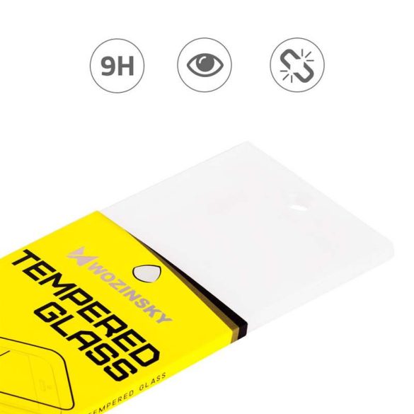 Wozinsky edzett üveg FullGlue Super Tough képernyővédő fólia Teljes Képernyős kerettel telefon tok telefontok barát Apple iPhone XS / X fekete kijelzőfólia üvegfólia tempered glass