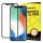 Wozinsky edzett üveg FullGlue Super Tough képernyővédő fólia Teljes Képernyős kerettel telefon tok telefontok barát Apple iPhone XR fekete kijelzőfólia üvegfólia tempered glass