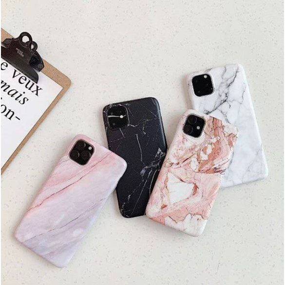 Wozinsky Marble TPU tok Xiaomi redmi 8A fekete telefontok