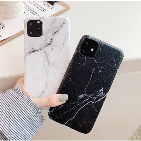 Wozinsky Marble TPU tok Xiaomi redmi 8A fekete telefontok