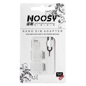 Noosy Adapter Nano Micro Sim 3in1 iPhone szett