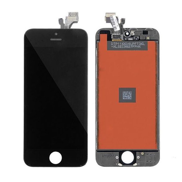 LCD + Érintőpanel teljes iPhone 5 Fekete [TIANMA] A1428 A1429