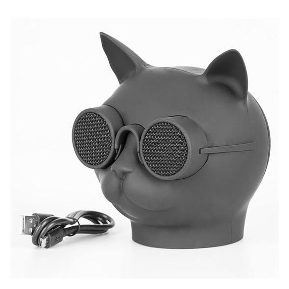 Bluetooth hangszóró FANY CAT Fekete